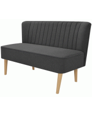 Romantyczna sofa Lernes - grafitowa w sklepie aosom.live
