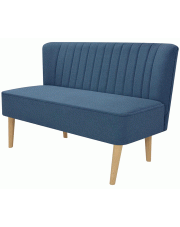 Romantyczna sofa Lernes - niebieska w sklepie aosom.live