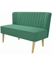 Romantyczna sofa Lernes - zielona w sklepie aosom.live