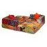 Szczegółowe zdjęcie nr 6 produktu Patchworkowa modułowa sofa - Montanex 5D