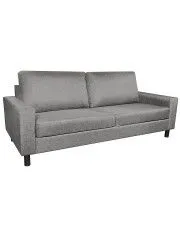 Stylowa trzyosobowa jasnoszara sofa - Felizia 3X w sklepie aosom.live