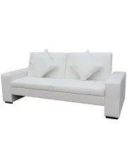 Luksusowa rozkładana biała sofa - Mellia w sklepie aosom.live