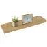 Minimalistyczna półka wisząca 80 cm dąb artisan - Helior 10X