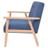 Estelle sofa z drewnianą ramą