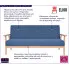 Estelle niebieska sofa