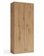 Dwudrzwiowy regał biurowy na dokumenty dąb artisan - Ervant w sklepie aosom.live