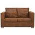 Przytulna brązowa sofa Vela 2Q dwuosobowa