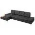 Zdjęcie sofa narożna Kazja 3T - ciemnoszara | aosom.live