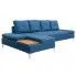 Zdjęcie produktu Sofa narożna Kazja 5T - niebieska.