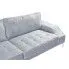 Szczegółowe zdjęcie nr 8 produktu Nowoczesna jasna sofa Olena 2F - kremowy szary