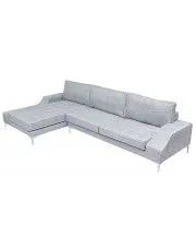 Nowoczesna jasna sofa Olena 2F - kremowy szary w sklepie aosom.live