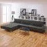 Szczegółowe zdjęcie nr 4 produktu Nowoczesna sofa narożna Olena 3F - antracyt