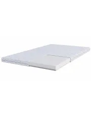 Biały topper na materac 160x200 - Afas w sklepie aosom.live