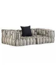 Dwuosobowa sofa modułowa w paski - Montanex D1 w sklepie aosom.live