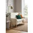 Fotografia Dwuosobowa sofa Faselo 2C - kremowobiała z kategorii Salon