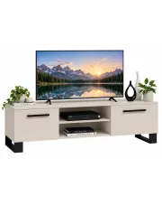 Kaszmirowa niska szafka RTV 120 cm - Awerte 3X w sklepie aosom.live