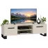 Kaszmirowa niska szafka RTV 120 cm - Awerte 3X