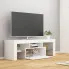 Szczegółowe zdjęcie nr 4 produktu Biała szafka RTV z oświetleniem LED - Artbo