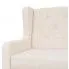Szczegółowe zdjęcie nr 5 produktu Trzyosobowa sofa Faselo 3C - kremowobiała