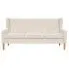 Zdjęcie elegancka subtelna kremowobiała sofa Faselo 3C | aosom.live