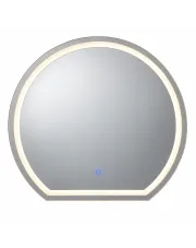 Nowoczesne lustro z podświetleniem do łazienki - Alop 3X w sklepie aosom.live