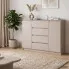Szczegółowe zdjęcie nr 6 produktu KOMODA K140 2D 4SZ CLP PK KASZMIR