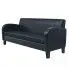 Zdjęcie produktu Trzyosobowa sofa Atlas 3X - czarna.