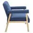 Szczegółowe zdjęcie nr 10 produktu 2-osobowa sofa tapicerowana Uxis 2B - granatowa