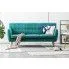 3-osobowa sofa pikowana Lilia, zielona
