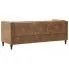 Szczegółowe zdjęcie nr 7 produktu 3-osobowa Sofa Majorka w stylu Chesterfield - brąz