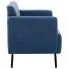 Fotografia Stylowa 2-osobowa sofa Skoma 2X - niebieska z kategorii Kanapy i sofy