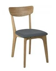 Drewniane retro krzesło typu hałas dąb - Zola w sklepie aosom.live