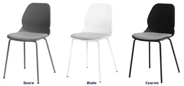 Nowoczesne krzesła Tina 2X - stylowe