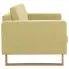 Szczegółowe zdjęcie nr 5 produktu Elegancka dwuosobowa sofa Ladi 2X - zielona