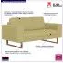 Szczegółowe zdjęcie nr 8 produktu Elegancka dwuosobowa sofa Ladi 2X - zielona