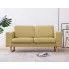 Szczegółowe zdjęcie nr 9 produktu Elegancka dwuosobowa sofa Ladi 2X - zielona