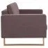 Szczegółowe zdjęcie nr 5 produktu Elegancka trzyosobowa sofa Ladi 3x -  taupe