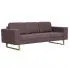 Zdjęcie produktu Elegancka trzyosobowa sofa Ladi 3x -  taupe.