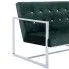 Szczegółowe zdjęcie nr 6 produktu Zgrabna 2-osobowa sofa Aparro - ciemnozielona