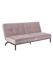 Welurowa sofa Tiago - różowa w sklepie aosom.live