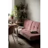 Fotografia Welurowa sofa Tiago - różowa z kategorii Kanapy i sofy