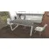 Szczegółowe zdjęcie nr 5 produktu Prostokątny stół Beril 115x85 - szary