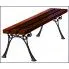 Zdjęcie Ławka żeliwna ogrodowa Venezia 150 cm | aosom.live