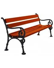 Ławka parkowa Bicaro 2X 150cm - 7 kolorów w sklepie aosom.live