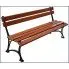 Szczegółowe zdjęcie nr 4 produktu Żeliwna ławeczka parkowa Novesa 4X 150cm - 7 kolorów