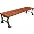 Szczegółowe zdjęcie nr 4 produktu Ławka ogrodowa Uderon 4X 180cm - 7 kolorów