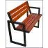 Szczegółowe zdjęcie nr 4 produktu Ławka parkowa Agmo 150 cm - 84 kolory