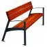 Ławka parkowa Ambra 2X 180 cm - 84 kolory