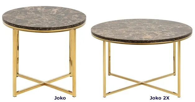Designerski stolik kawowy Glamis - modny