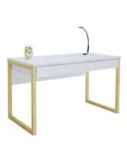 Skandynawskie biurko drewniane 100 cm - Kizo X8 w sklepie aosom.live